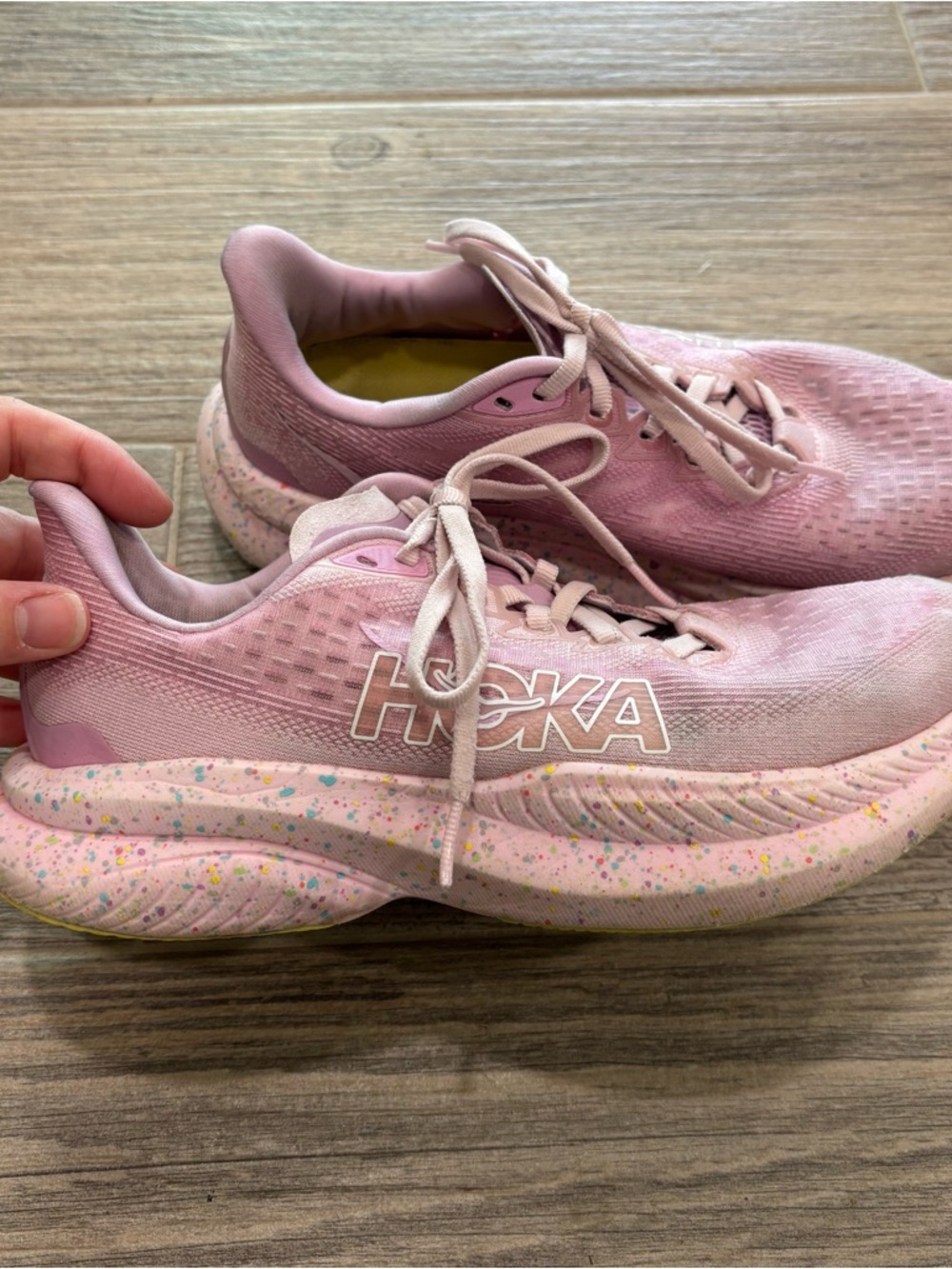 Hoka One One Mach 6 Pink Twighlight Lemonade (Women's) 1147810-pgh